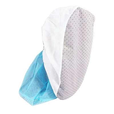 Elastis Putih Waterproof Sepatu Tutup Bernafas Perlindungan sekali pakai 100pcs / tas