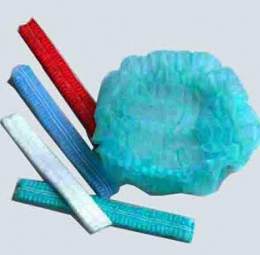 Tutup Non Woven Polypropylene Sekali Pakai 22 '' 23 '' 24 ''