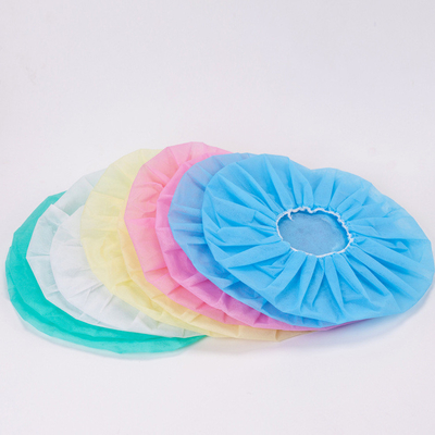 PP 10g Non Woven Caps 14g Sekali Pakai Bouffant Headcover Topi Bedah Sekali Pakai