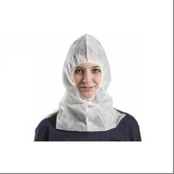PP Non Woven Hood Penutup Kepala Topi Balaclava Snood Caps 19&quot; 21&quot; 24&quot;