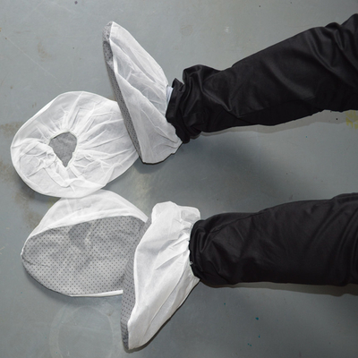 Penutup Sepatu Sekali Pakai Anti Slip Penutup Sepatu Pelindung ISO CE
