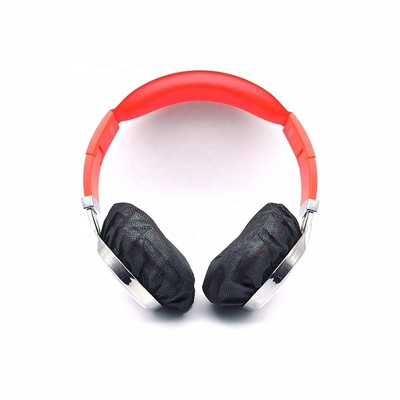 hitam Penutup Telinga Sekali Pakai Pita Elastis Penutup Telinga Sekali Pakai Untuk Headset