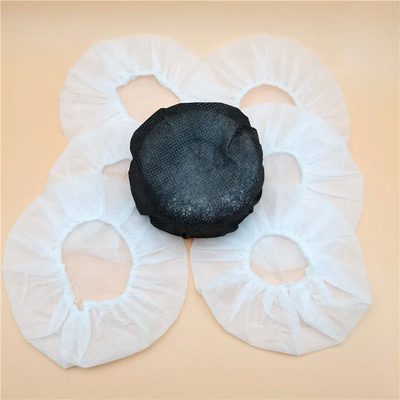 Bernafas Hitam Hipoallergenic MRI Headphone Tutup UV dan tahan panas 2,5 ons