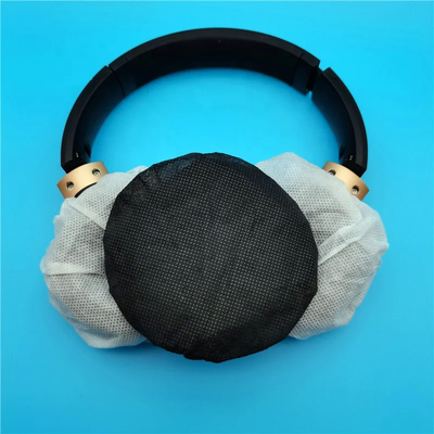 Penutup headphone sekali pakai dengan pita elastis