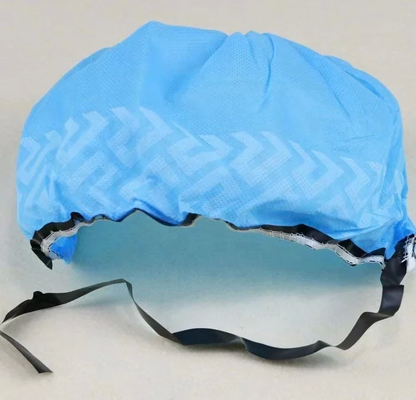 100 Paket Waterproof Putih Satu Kali Disposable Dotted Sol Antislip Sepatu Tutup Dengan Anti Skid Bottom