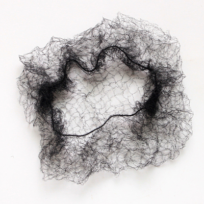 Nylon Mesh Wig Jaring Rambut Sekali Pakai Tak Terlihat Hitam