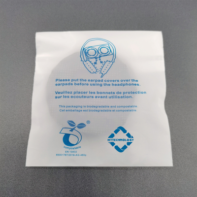 Penutup Earpad Sekali Pakai Non Woven Sekali Pakai Biodegradable 6cm hingga 21cm