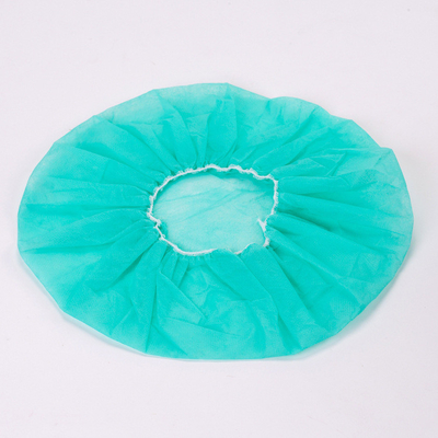 Blue ISO9001 Non Woven Caps Tutup Kepala Sekali Pakai ISO Peaked Caps