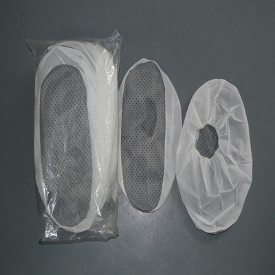 Warna-warni Tahan Air Anti Slip Sepatu Meliputi Medis PP Non Woven
