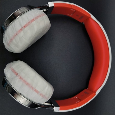 Penutup Headphone Sekali Pakai Headset Sanitasi Putih