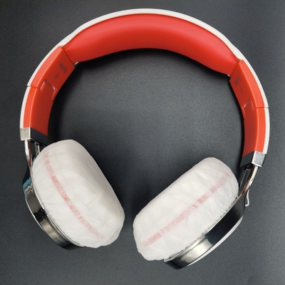 Penutup Lubang Suara Sanitasi Sekali Pakai Elastis Tahan Air Untuk Headphone Kecil