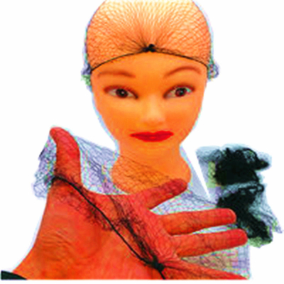 Jaring Rambut Sekali Pakai Elastis Tak Terlihat Dancing Hairnets