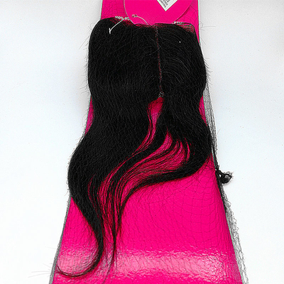 Jaring Rambut Nylon Sekali Pakai Hitam Coklat Garis Elastis Lembut Tak Terlihat Untuk Wig