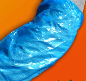Non Woven PP Elastis Manset Oversleeves Sekali Pakai