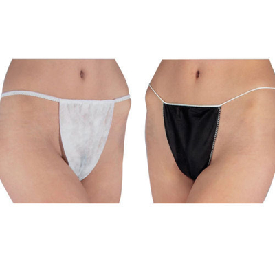 Celana Bikini Celana Dalam Sekali Pakai Non Woven G String Untuk Tanning Semprot